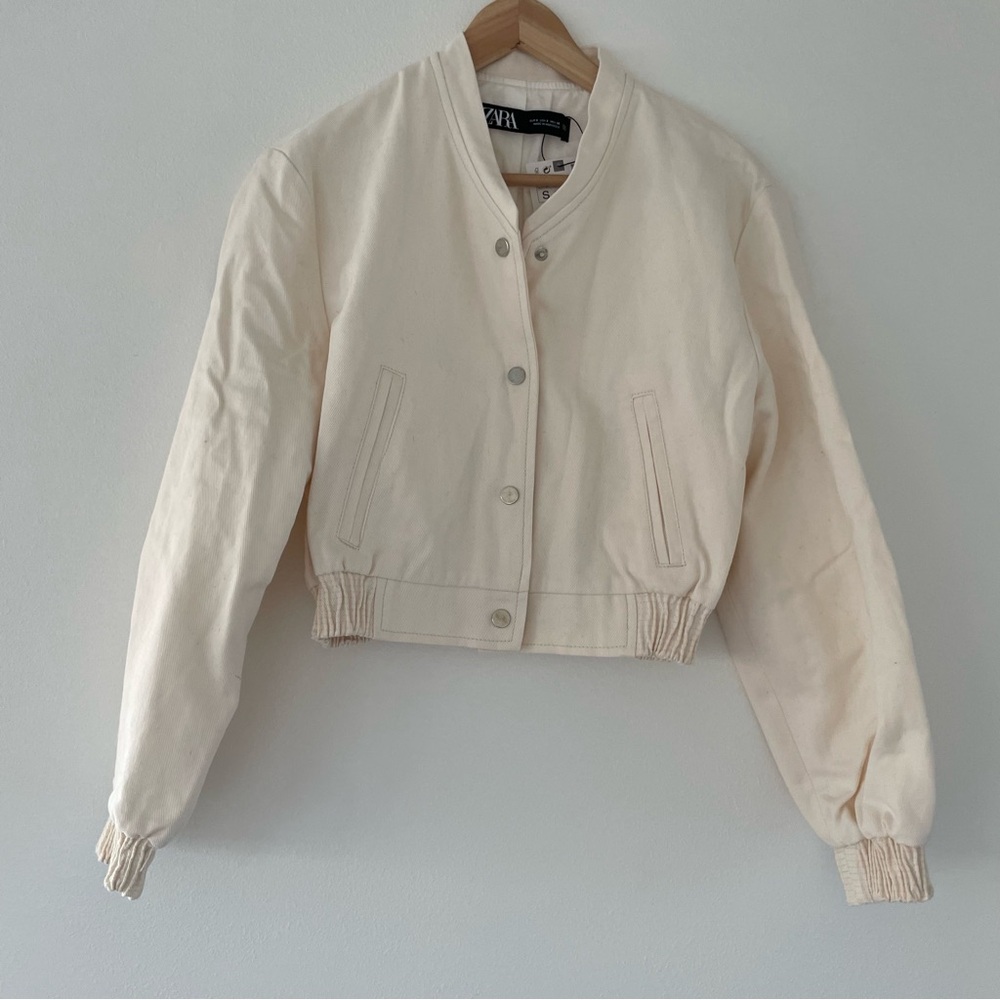 Zara Jean Bomber Jacket